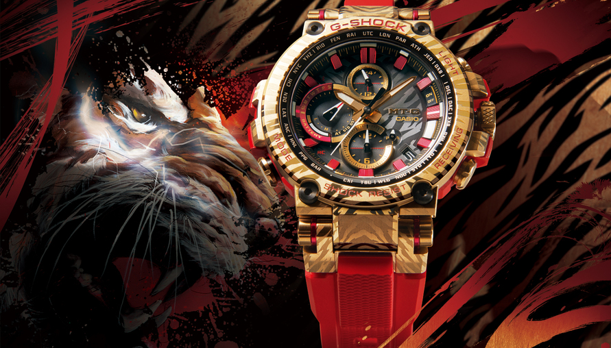 紅黑最喜氣 ！G-SHOCK MT-G虎年限定款