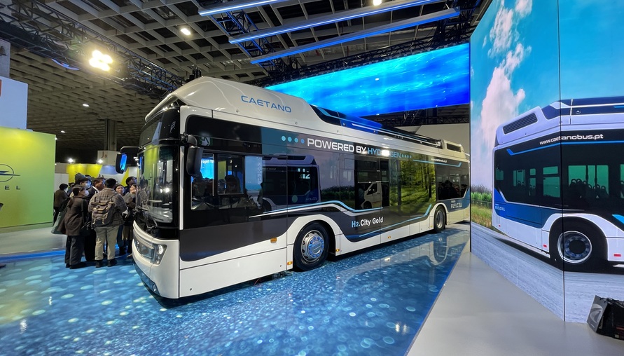 【2024台北車展】氫燃料電池巴士H2 City Gold準備開賣