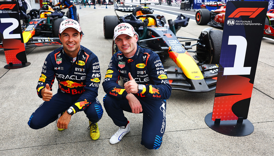本季第三度冠亞軍包牌！Red Bull Max Verstappen三度成為日本大賽冠軍