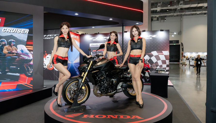 【2025重機展】CB1000 Hornet SP扛大旗 Honda Motorcycle五大車系新車亮相