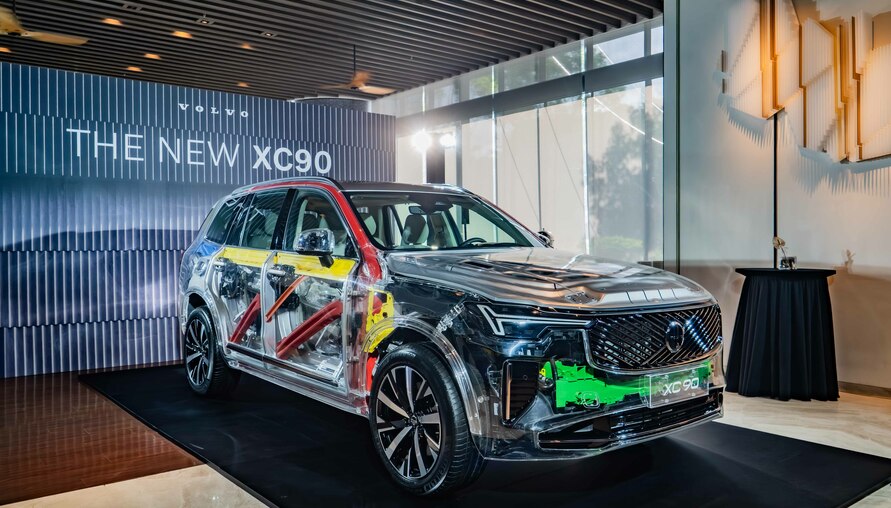 瑞典坦克眼見為憑 The New XC90 透明結構概念車首度登台