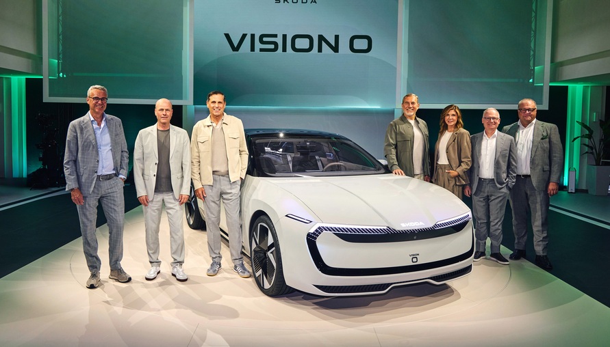 Škoda於慕尼黑發表Vision O純電旅行車 展現智能科技與永續理念
