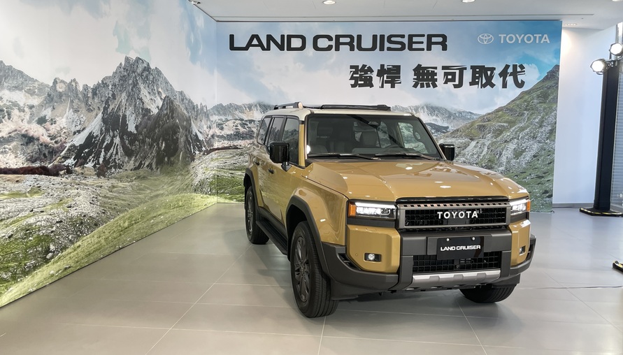100/2500的機會！TOYOTA LAND CRUISER強悍抵台