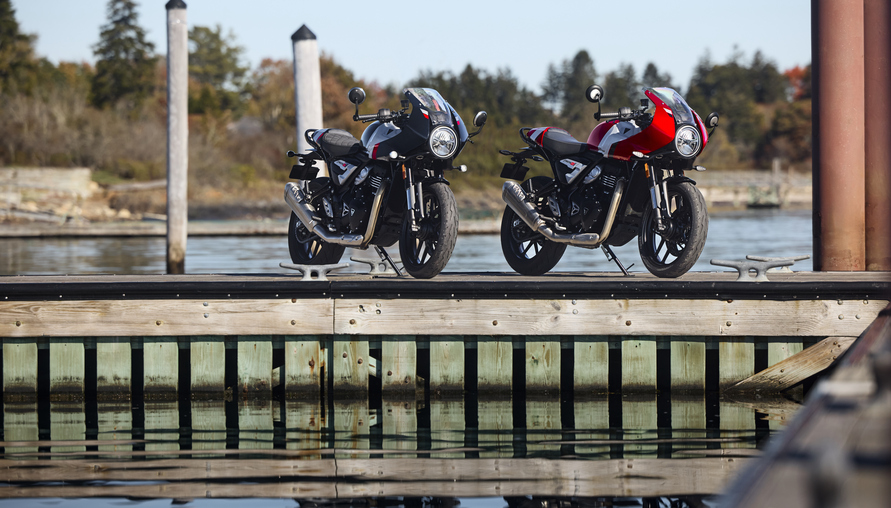 Triumph 400 系列雙車齊發！Tracker 與 Thruxton 同步搶攻入門黃牌市場