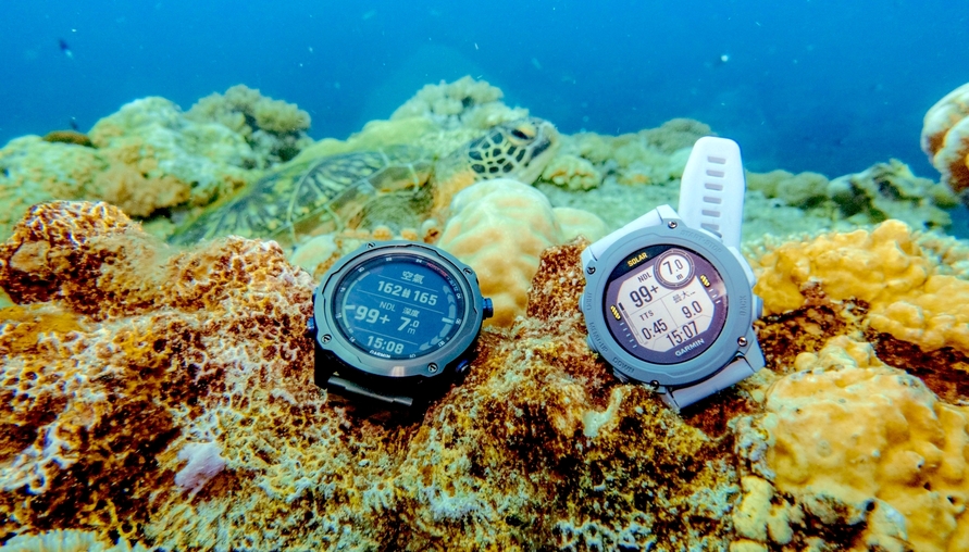 【開箱實測】：與海龜共舞的好潛伴！Garmin Descent G1潛水錶
