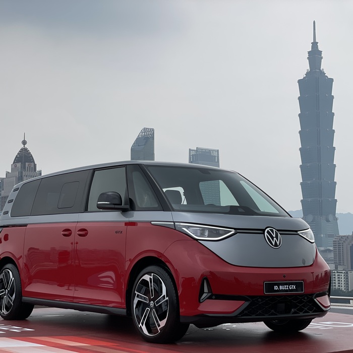 269.8萬元比德國當地更便宜！ID. BUZZ GTX空降華視停機坪