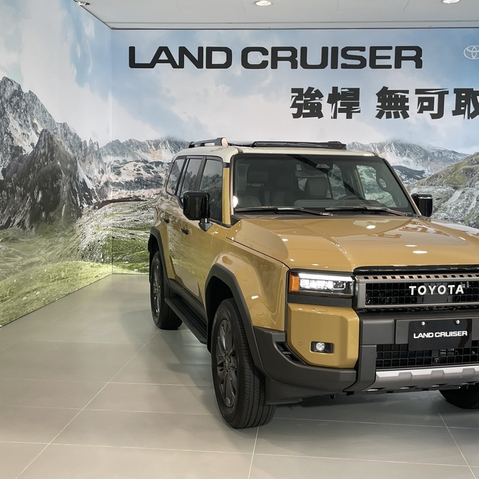 100/2500的機會！TOYOTA LAND CRUISER強悍抵台