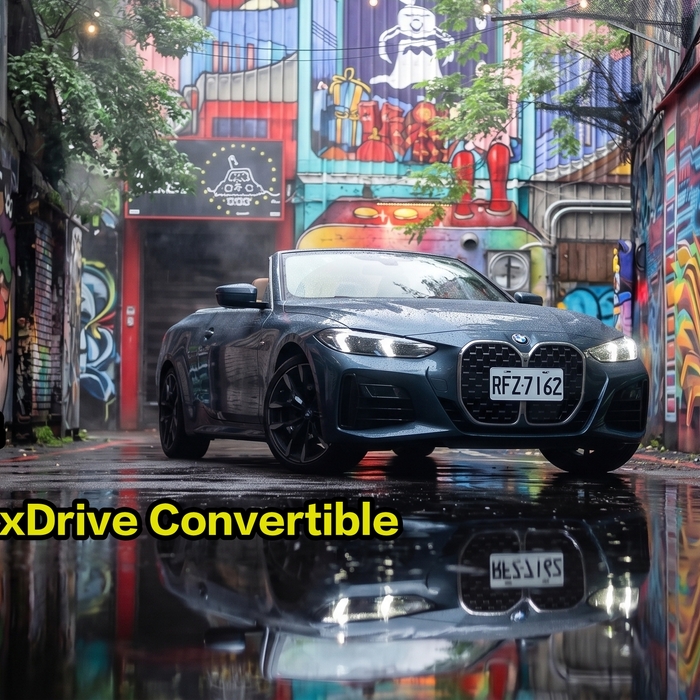 雨神同行!BMW 430i xDrive Convertible M Sport